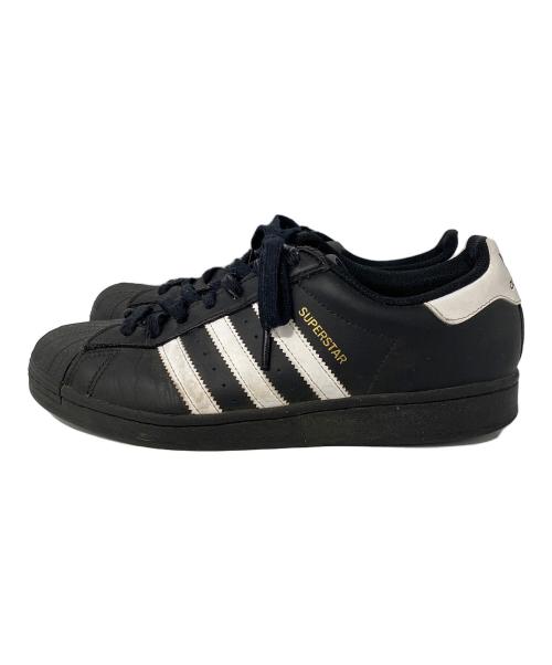adidas（アディダス）adidas (アディダス) SUPER STAR ブラック×ホワイト サイズ:26.5cmの古着・服飾アイテム