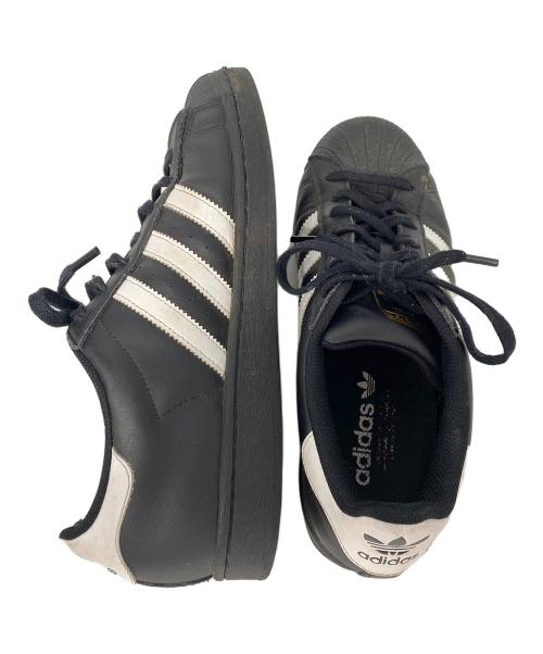 adidas（アディダス）adidas (アディダス) SUPER STAR ブラック×ホワイト サイズ:26.5cmの古着・服飾アイテム