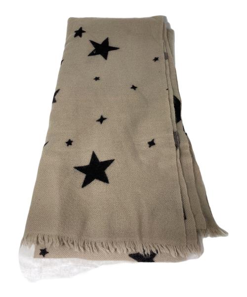 douce gloire（ドゥースゴロワー）DOUCE GLOIRE (ドゥースゴロワー) カシミヤマフラー グレーの古着・服飾アイテム