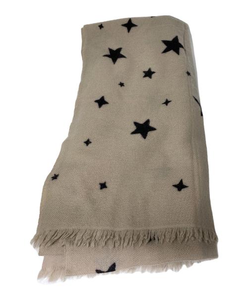 douce gloire（ドゥースゴロワー）DOUCE GLOIRE (ドゥースゴロワー) カシミヤマフラー グレーの古着・服飾アイテム