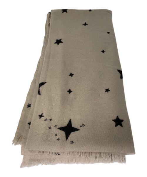 douce gloire（ドゥースゴロワー）DOUCE GLOIRE (ドゥースゴロワー) カシミヤマフラー グレーの古着・服飾アイテム