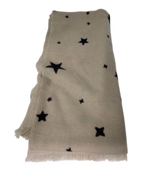 douce gloire（ドゥースゴロワー）DOUCE GLOIRE (ドゥースゴロワー) カシミヤマフラー グレーの古着・服飾アイテム