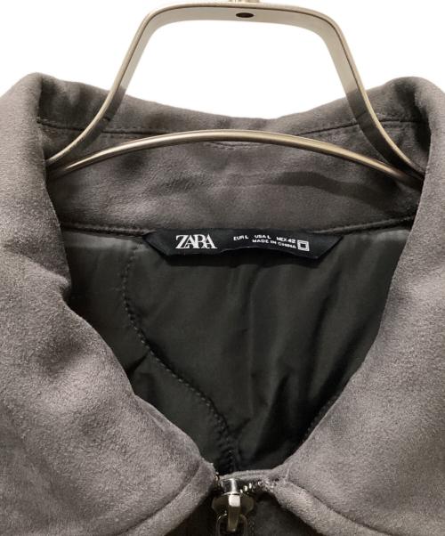 ZARA（ザラ）ZARA (ザラ) ブルゾン グレー サイズ:Lの古着・服飾アイテム
