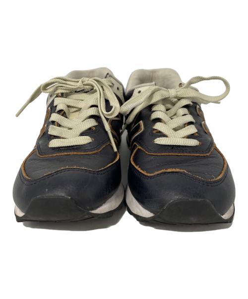 NEW BALANCE（ニューバランス）NEW BALANCE (ニューバランス) ML574 ブラック サイズ:22.5cmの古着・服飾アイテム