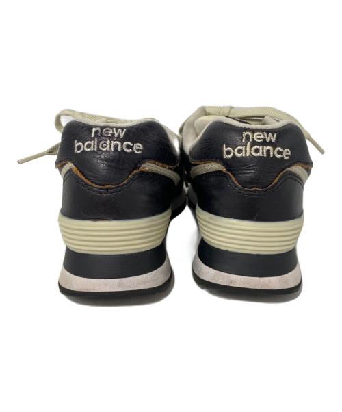 NEW BALANCE（ニューバランス）NEW BALANCE (ニューバランス) ML574 ブラック サイズ:22.5cmの古着・服飾アイテム