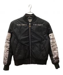 CAV EMPT（シーイー）の古着「MA-1ジャケット」｜ブラック