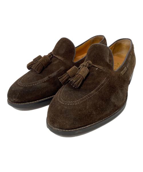 SCOTCH GRAIN（スコッチグレイン）SCOTCH GRAIN (スコッチグレイン) タッセルシューズ ブラウン サイズ:26.5cmの古着・服飾アイテム