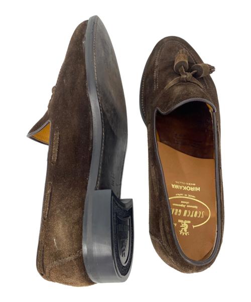 SCOTCH GRAIN（スコッチグレイン）SCOTCH GRAIN (スコッチグレイン) タッセルシューズ ブラウン サイズ:26.5cmの古着・服飾アイテム