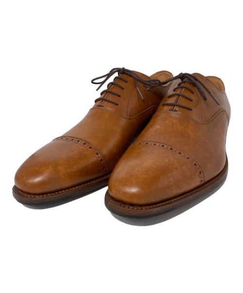 SCOTCH GRAIN（スコッチグレイン）SCOTCH GRAIN (スコッチグレイン) ビジネスシューズ ブラウン サイズ:27cmの古着・服飾アイテム
