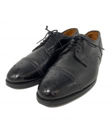 Allen Edmonds（アレン エドモンズ）の古着「メダリオンシューズ」｜ブラック