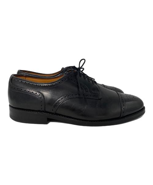 Allen Edmonds（アレン エドモンズ）Allen Edmonds (アレン エドモンズ) メダリオンシューズ ブラック サイズ:9 1/2の古着・服飾アイテム