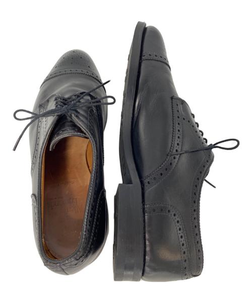Allen Edmonds（アレン エドモンズ）Allen Edmonds (アレン エドモンズ) メダリオンシューズ ブラック サイズ:9 1/2の古着・服飾アイテム