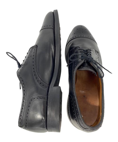 Allen Edmonds（アレン エドモンズ）Allen Edmonds (アレン エドモンズ) メダリオンシューズ ブラック サイズ:9 1/2の古着・服飾アイテム