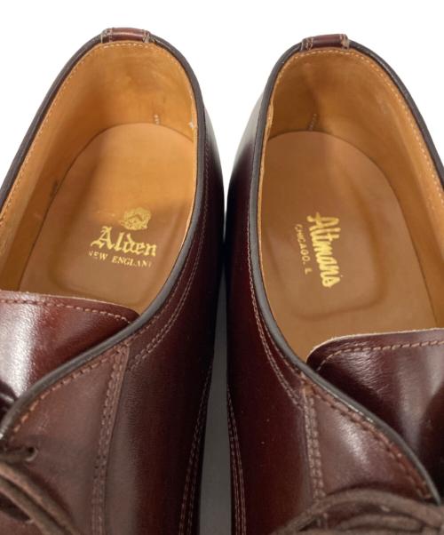 Alden（オールデン）ALDEN (オールデン) プレーントゥシューズ ブラウン サイズ:12 1/2の古着・服飾アイテム