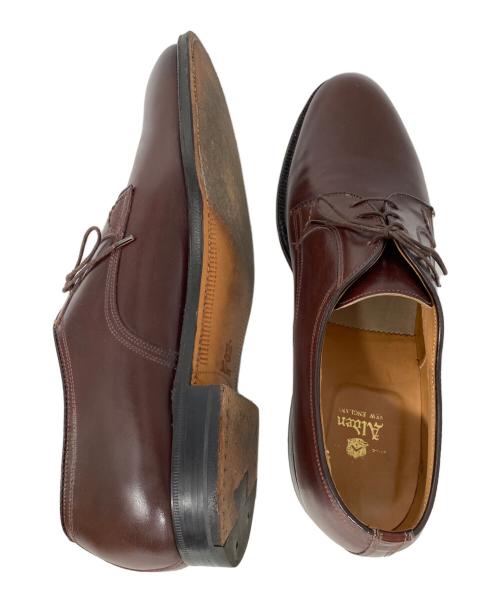 Alden（オールデン）ALDEN (オールデン) プレーントゥシューズ ブラウン サイズ:12 1/2の古着・服飾アイテム