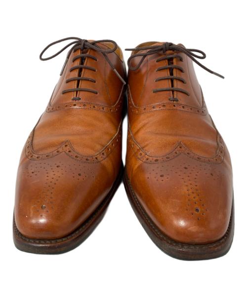 SCOTCH GRAIN（スコッチグレイン）SCOTCH GRAIN (スコッチグレイン) ウィングチップシューズ ブラウン サイズ:27cmの古着・服飾アイテム