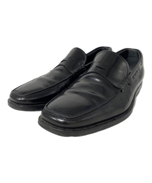 TOD'S（トッズ）TOD'S (トッズ) コインローファー ブラック サイズ:8 1/2の古着・服飾アイテム