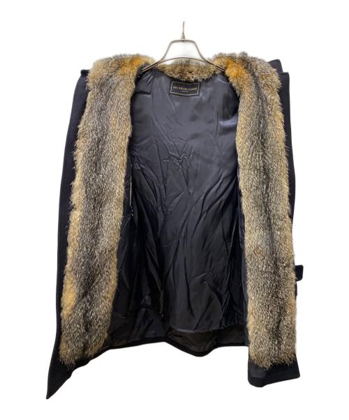 DEUXIEME CLASSE（ドゥーズィエム クラス）Deuxieme Classe (ドゥーズィエム クラス) SEALUP (シーラップ) 2wayFOXファー付ダッフル ブラック サイズ:36の古着・服飾アイテム