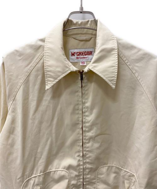 McGREGOR（マックレガー）McGREGOR (マックレガー) ドリズラージャケット アイボリー サイズ:40の古着・服飾アイテム