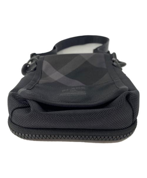 BLACK LABEL CRESTBRIDGE（ブラックレーベル クレストブリッジ）BLACK LABEL CRESTBRIDGE (ブラックレーベル クレストブリッジ) ショルダーバッグ ブラックの古着・服飾アイテム