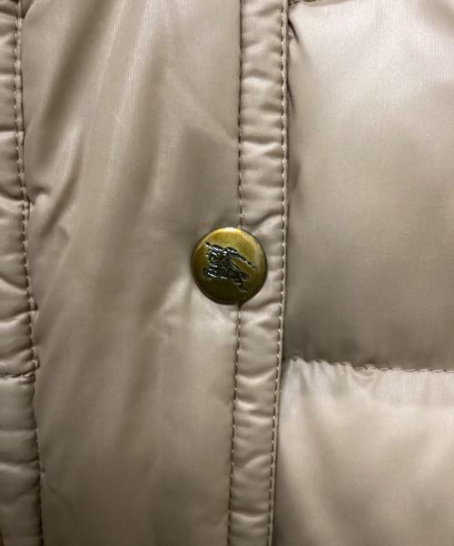 BURBERRY BLUE LABEL（バーバリー ブルー レーベル）BURBERRY BLUE LABEL (バーバリー ブルー レーベル) ダウンコート ベージュ サイズ:38の古着・服飾アイテム
