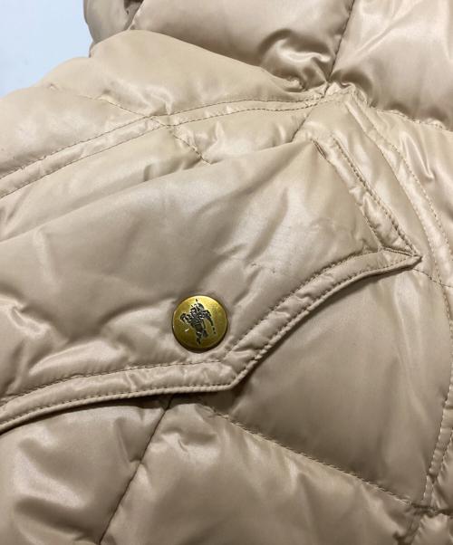 BURBERRY BLUE LABEL（バーバリー ブルー レーベル）BURBERRY BLUE LABEL (バーバリー ブルー レーベル) ダウンコート ベージュ サイズ:38の古着・服飾アイテム