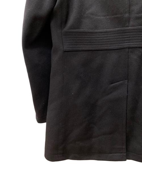 BURBERRY BLACK LABEL（バーバリーブラックレーベル）BURBERRY BLACK LABEL (バーバリーブラックレーベル) Pコート ブラック サイズ:Lの古着・服飾アイテム