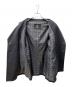中古・古着 BURBERRY BLACK LABEL (バーバリーブラックレーベル) Pコート ブラック サイズ:L：9000円