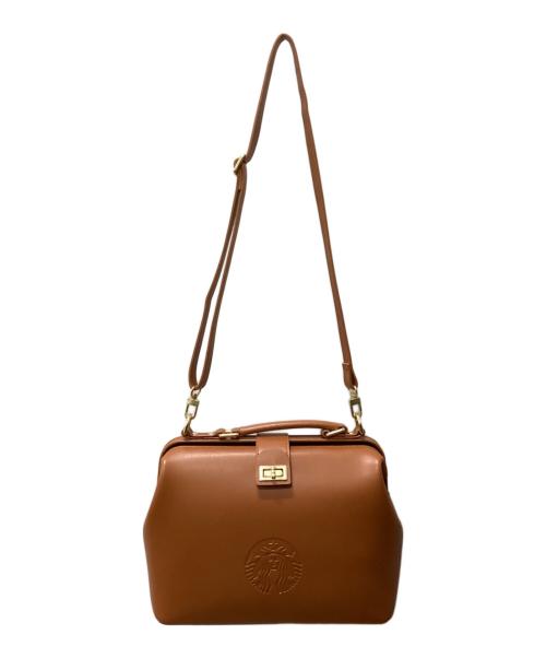 STARBUCKS COFFEE（スターバックス コーヒー）STARBUCKS COFFEE (スターバックス コーヒー) 2WAYバッグ ブラウンの古着・服飾アイテム