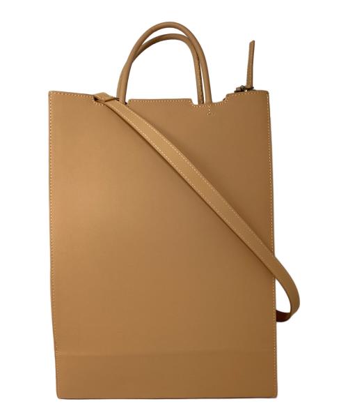 STARBUCKS COFFEE（スターバックス コーヒー）STARBUCKS COFFEE (スターバックス コーヒー) 2wayレザートートバッグ カーキの古着・服飾アイテム