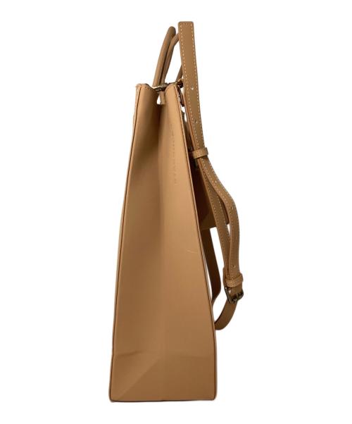 STARBUCKS COFFEE（スターバックス コーヒー）STARBUCKS COFFEE (スターバックス コーヒー) 2wayレザートートバッグ カーキの古着・服飾アイテム