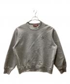 SUPREMEシュプリーム）の古着「24FW crest Crewneck」｜グレー