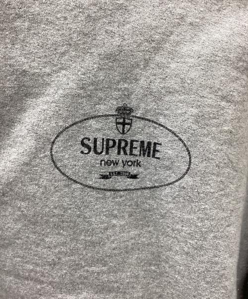 SUPREME（シュプリーム）Supreme (シュプリーム) 24FW crest Crewneck グレー サイズ:Mの古着・服飾アイテム