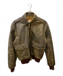 Golden Bear（ゴールデンベア）の古着「レザージャケット」｜ブラウン