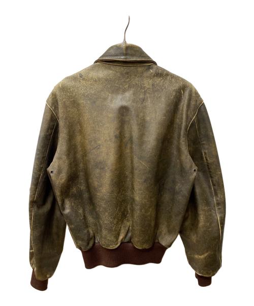 Golden Bear（ゴールデンベア）Golden Bear (ゴールデンベア) レザージャケット ブラウン サイズ:40の古着・服飾アイテム