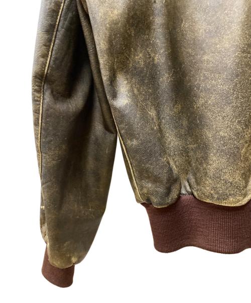 Golden Bear（ゴールデンベア）Golden Bear (ゴールデンベア) レザージャケット ブラウン サイズ:40の古着・服飾アイテム