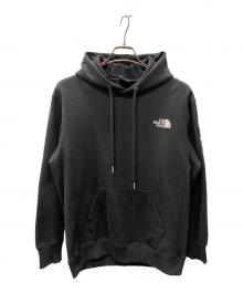 THE NORTH FACE（ザ ノース フェイス）の古着「スクエアロゴフーディ」｜ブラック