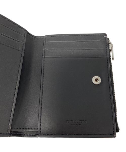 COACH（コーチ）COACH (コーチ) 2つ折り財布 ブラックの古着・服飾アイテム