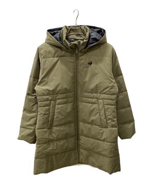 le coq sportif（ルコックスポルティフ）le coq sportif (ルコックスポルティフ) 中綿コート カーキ サイズ:Lの古着・服飾アイテム