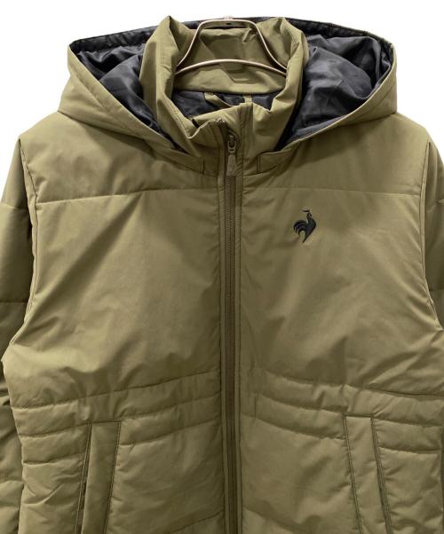 le coq sportif（ルコックスポルティフ）le coq sportif (ルコックスポルティフ) 中綿コート カーキ サイズ:Lの古着・服飾アイテム