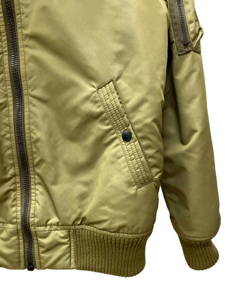 ALPHA（アルファ）ALPHA (アルファ) フライトジャケット オリーブ サイズ:Lの古着・服飾アイテム
