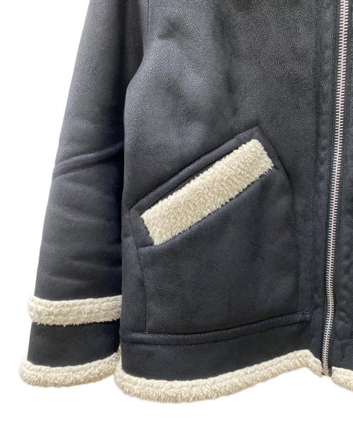 PS Paul Smith（ＰＳポールスミス）PS Paul Smith (ＰＳポールスミス) 裏ボアブルゾン ブラック サイズ:40の古着・服飾アイテム
