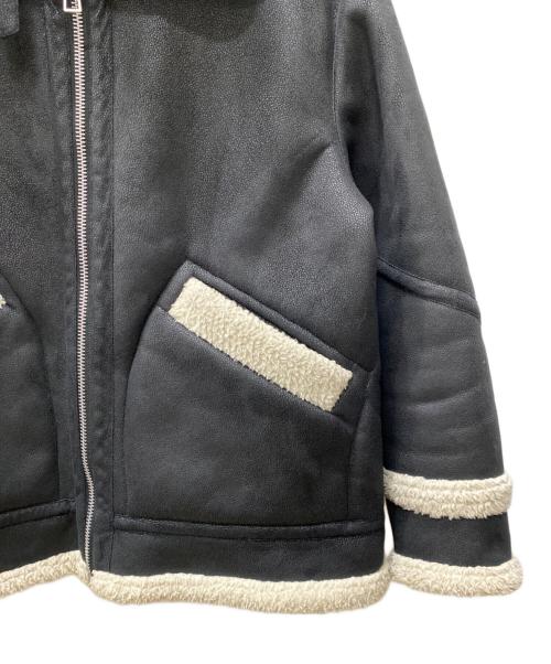 PS Paul Smith（ＰＳポールスミス）PS Paul Smith (ＰＳポールスミス) 裏ボアブルゾン ブラック サイズ:40の古着・服飾アイテム