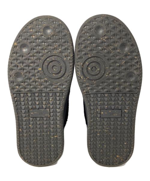 MINNETONKA（ミネトンカ）MINNETONKA (ミネトンカ) 厚底フロントジップボアブーツ ブラック サイズ:23.5cmの古着・服飾アイテム