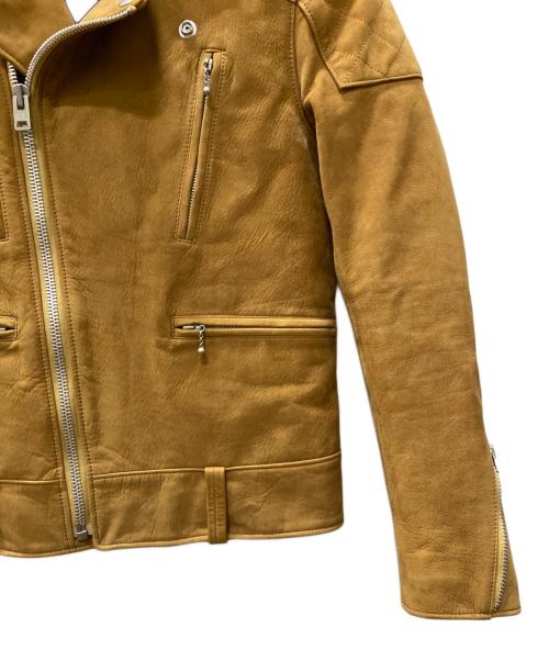 ROTT WEILER（ロットワイラー）ROTT WEILER (ロットワイラー) レザージャケット ブラウン サイズ:Sの古着・服飾アイテム