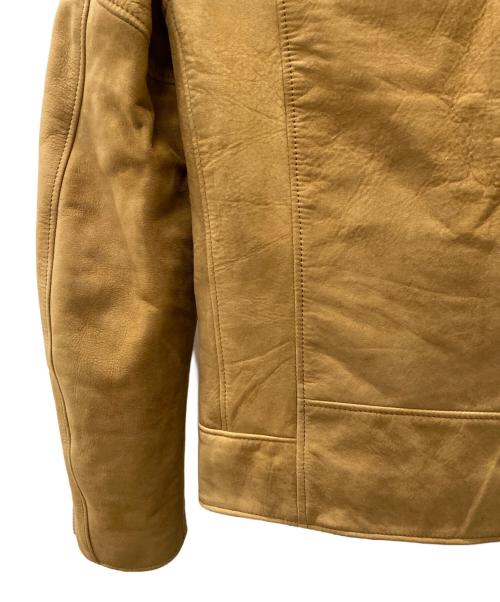 ROTT WEILER（ロットワイラー）ROTT WEILER (ロットワイラー) レザージャケット ブラウン サイズ:Sの古着・服飾アイテム