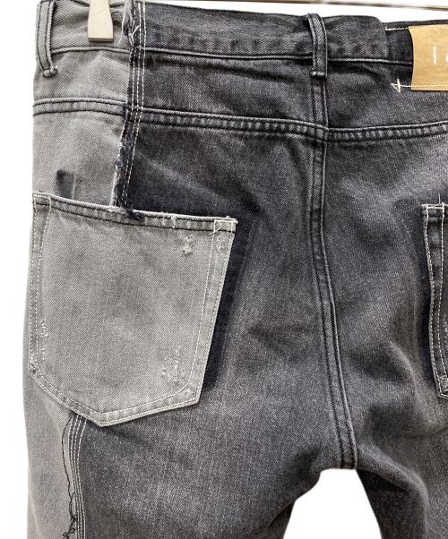 1691（イチロクキューイチ）1691 (イチロクキューイチ) デニムパンツ ブラック サイズ:4の古着・服飾アイテム
