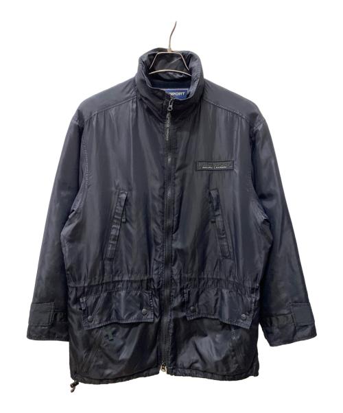 POLO RALPH LAUREN（ポロ・ラルフローレン）POLO RALPH LAUREN (ポロ・ラルフローレン) ナイロンジャケット ブラック サイズ:Mの古着・服飾アイテム