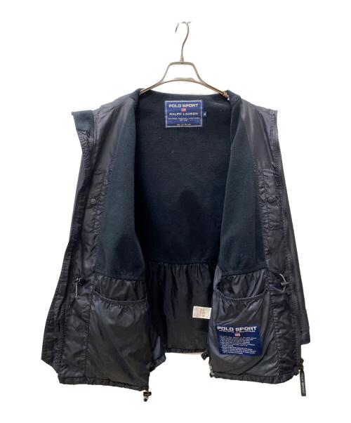 POLO RALPH LAUREN（ポロ・ラルフローレン）POLO RALPH LAUREN (ポロ・ラルフローレン) ナイロンジャケット ブラック サイズ:Mの古着・服飾アイテム
