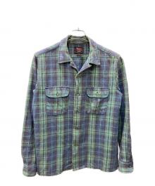 WOOLRICH（ウールリッチ）の古着「ネルシャツ」｜グリーン